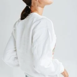 Piper & Scoot The OSU Album Cover Sweatshirt In White