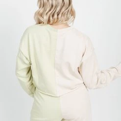 Piper & Scoot The Love Your Earth Pullover In Avocado