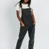 Bottoms + Jumpsuits Piper & Scoot: The Truman Pocket Overalls In Charcoal