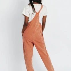 Piper & Scoot: The Truman Pocket Overalls In Clay Bottoms + Jumpsuits