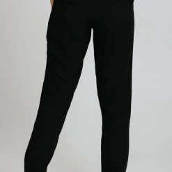 Piper & Scoot Bottoms + Jumpsuits The Junie Drawstring Jogger In Black