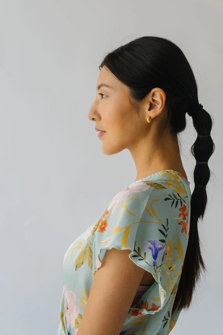 Piper & Scoot The Markell Smocked Dress In Mint