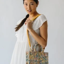 Piper & Scoot The Snyder Ruffle Detail Midi Dress In White