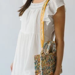 Piper & Scoot The Snyder Ruffle Detail Midi Dress In White