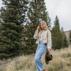 Piper & Scoot The Caden Ribbed Polo In Taupe