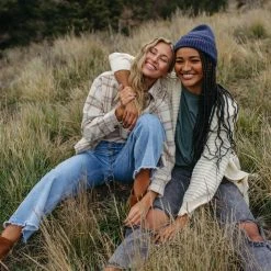 Piper & Scoot The Caden Ribbed Polo In Taupe