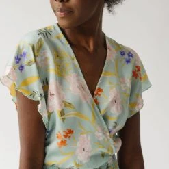 Piper & Scoot The Markell Smocked Dress In Mint