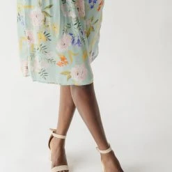 Piper & Scoot The Markell Smocked Dress In Mint