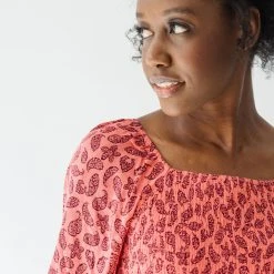 Dresses Piper & Scoot: The Arvy Smocked Midi Dress In Pink