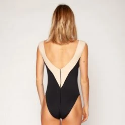 Piper & Scoot SWIM: Sabina One Piece In Black