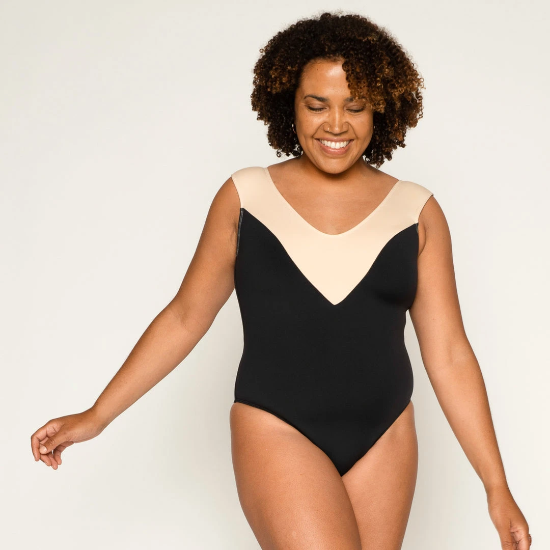 Piper & Scoot SWIM: Sabina One Piece In Black