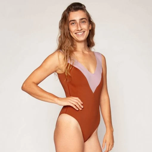 Piper & Scoot SWIM: Sabina One Piece In Dahlia