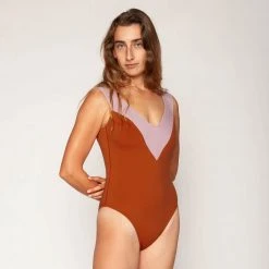 Piper & Scoot SWIM: Sabina One Piece In Dahlia