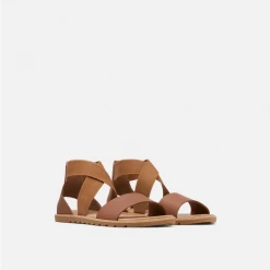 Piper & Scoot Shoes SOREL: Ella II Sandal In Velvet Tan