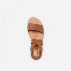 Piper & Scoot Shoes SOREL: Ella II Sandal In Velvet Tan