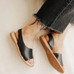 Piper & Scoot Born: The Inlet Sandal In Black Shoes