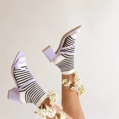 Piper & Scoot Chinese Laundry: Blaine Block Heel Sandal In Lilac