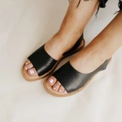 Piper & Scoot Born: The Inlet Sandal In Black Shoes