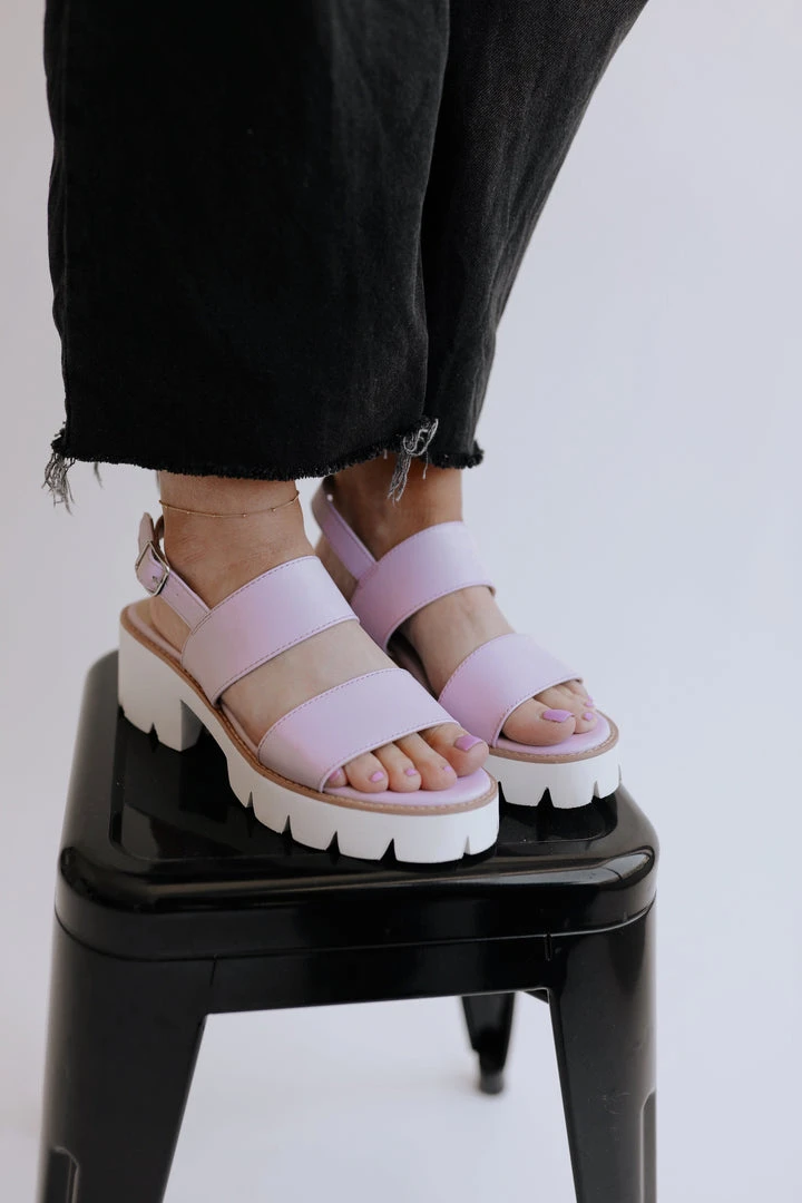 Piper & Scoot Seychelles: Left Unsaid Sandal In Lavender Shoes