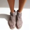 Piper & Scoot Free People: The Cayne Woven Shoeboot In Pale Orchid Shoes
