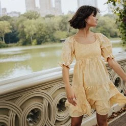 Dresses Piper & Scoot: The Lemonade Babydoll Dress In Yellow