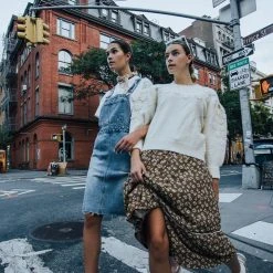 Piper & Scoot Dresses The Higgins Jumper Dress In Denim