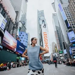 Piper & Scoot The Doran Sweater Vest In Blue Tops