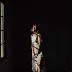 Piper & Scoot Bottoms + Jumpsuits The Waung Floral Ruffle Skirt In White