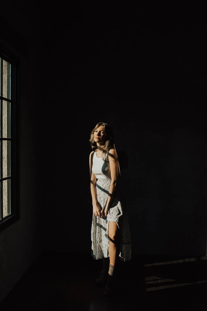 Piper & Scoot Bottoms + Jumpsuits The Waung Floral Ruffle Skirt In White