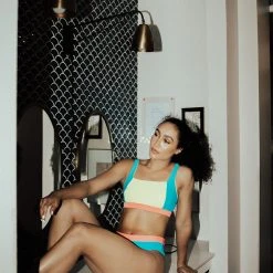 Piper & Scoot SWIM: Body Glove: Spectrum Marlee High-Waist Bikini Bottom In Multi