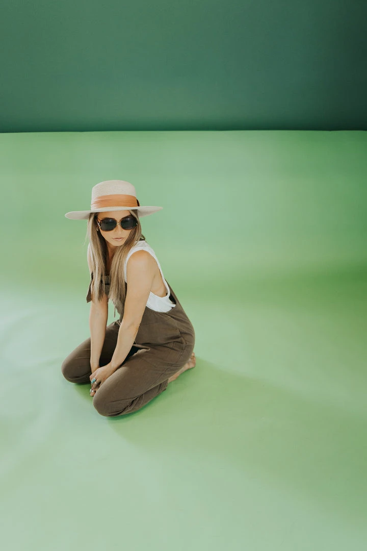 Piper & Scoot: The Truman Pocket Overalls In Olive